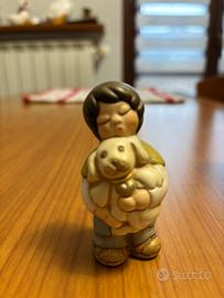 Bomboniera thun bambino col cane nuova con confez