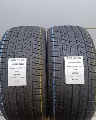 2 GOMME 285 40 22 NANKANG 100% RIF3364