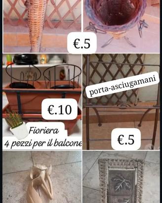 Articoli per esterno ,per terrazzi o da giardino 