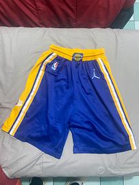 Pantaloncino Lakers viola e giallo