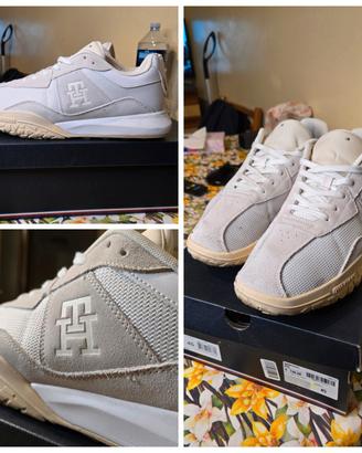 Scarpe bianche Tommy Hilfiger numero 45