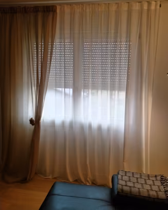tende nuove sala/camera con binari