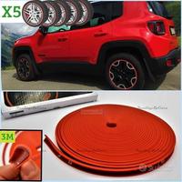 KIT anelli protezione bordino cerchi in Lega JEEP