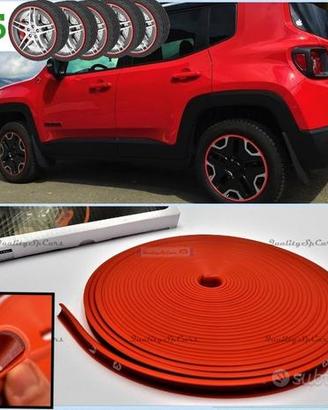 KIT anelli protezione bordino cerchi in Lega JEEP