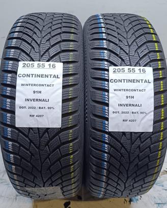 2 GOMME 205 55 16 CONTINENTAL INV RIF4207