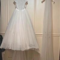 Abito da sposa atelier emè due pezzi
