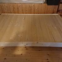 Letto in legno 145x205