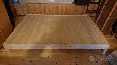 Letto in legno 145x205