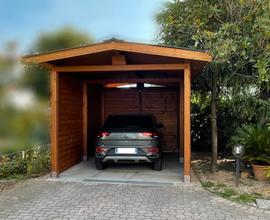 Garage box auto in legno 3,25x5m