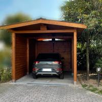 Garage box auto in legno 3,25x5m
