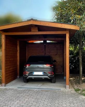 Garage box auto in legno 3,25x5m