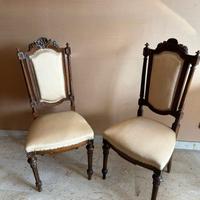 Coppia di Sedie Antiche – Fine '800