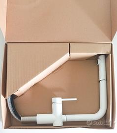 Miscelatore estraibile bianco Elleci