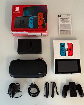 Nintendo Switch V2 Console Completa Scatola