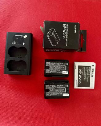 2 X NP-W235 nuove per X-T5  GFX100 II  X-H2S X-H2