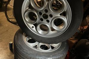 Cerchi gommati alfa romeo 147/156