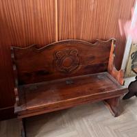 Panca con appendibiti