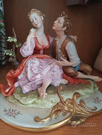 coppia di innamorati porcellana Capodimonte 