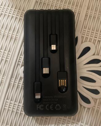 Power Bank 20000mAh Carica Veloce