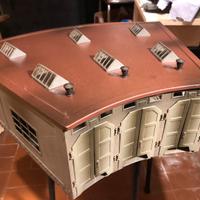 Marklin 7028 rimessa a 3 posti tutta in metallo