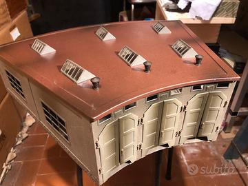 Marklin 7028 rimessa a 3 posti tutta in metallo