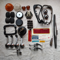 Vari accessori auto d'epoca o Fiat 500 d'epoca