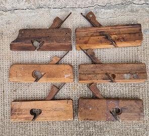 Vecchie pialle da falegname