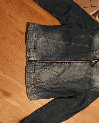 Giacca primavera/autunno Jeans donna tg.L