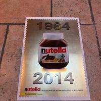 Folder filatelico Poste, 50° anniversario Nutella