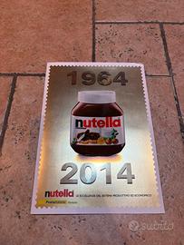 Folder filatelico Poste, 50° anniversario Nutella