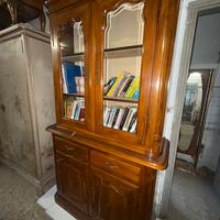 Libreria vetrinetta antica stile Luigi Filippo