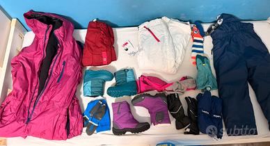 Vestiti neve bambino bambina 8-10 anni Decathlon