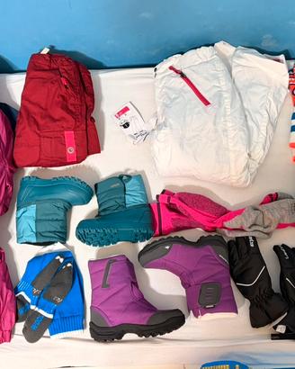 Vestiti neve bambino bambina 8-10 anni Decathlon