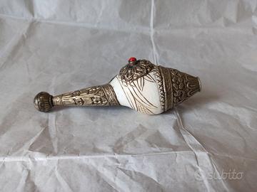 Conchiglia votiva Tibet XIX secolo