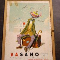 Manifesto pubblicitario originale 1951 “Vasano” – 