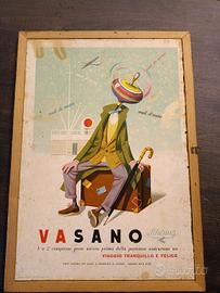 Manifesto pubblicitario originale 1951 “Vasano” – 