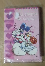 Mini biglietto di auguri per matrimonio Diddl