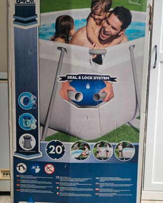 Piscina Bestway Power Steel 282x196x84 cm