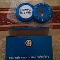 orologio inter con cornice portafoto