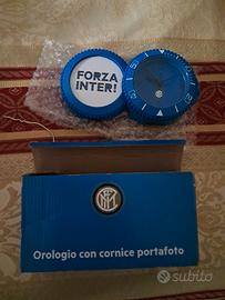 orologio inter con cornice portafoto