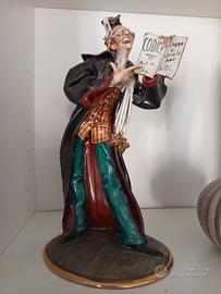 scultura in ceramica decorata Batignani 