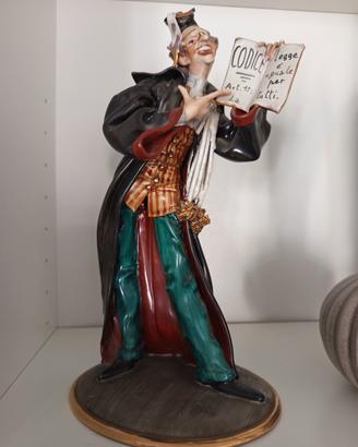 scultura in ceramica decorata Batignani 