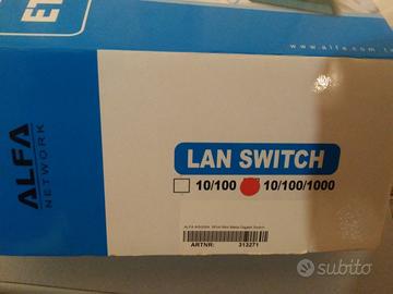 Lan switch 5  ultraveloce