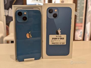 iPhone 13 128GB blu usato garanzia 