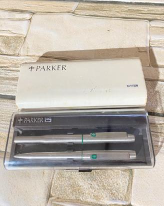 penne parker 25 in Box stilografica e biro