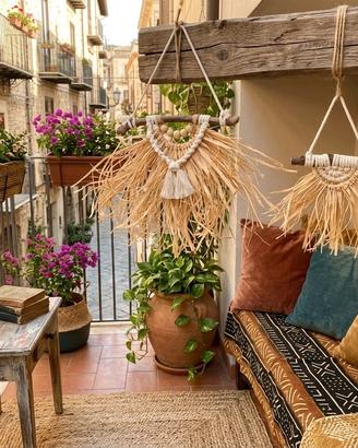 Decorazioni murali casa Nordico Rustico Bohémien 