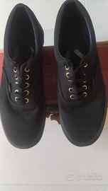 scarpe vans era (gold mono) nero