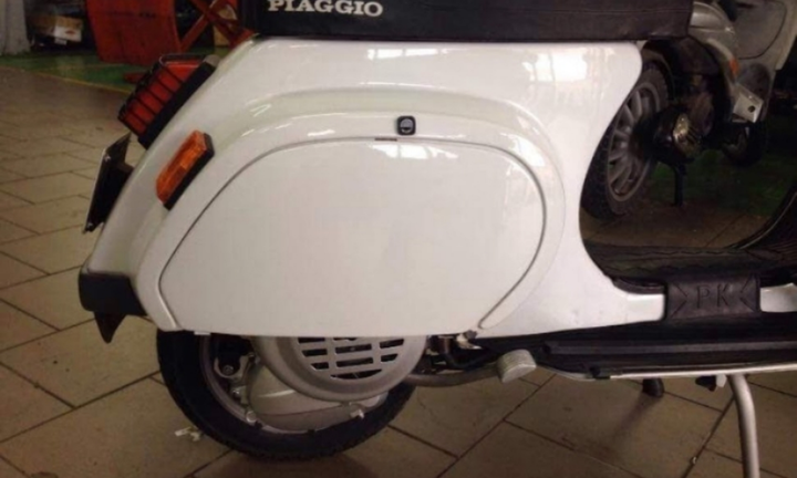 Vespa pk 50s 1984 restauro in rodaggio