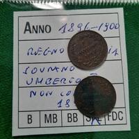 Monete Regno d'Italia sovrano Umberto I