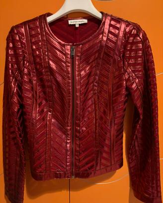 Giacca Silvian Heach Rosso Metallizzato / Laminato